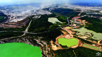 Adaro's South Kalimantan coal mine