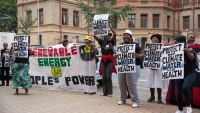 Protest against Thabametsi project 1